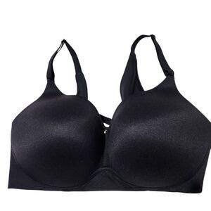 Cacique Bra Size 40DD Black Lightly Lined No Wired